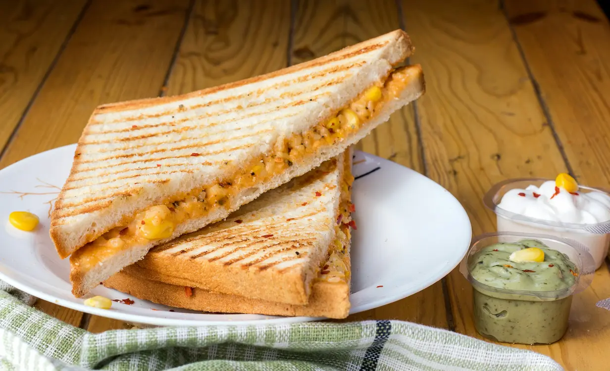 Amazing grilled cheese sandwich from Alberta